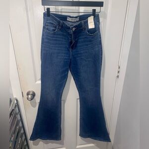 Hollister Dark Blue Flare Jeans